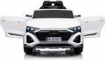 Дитячий електромобіль Audi SQ8 4×4 12V білий з пультом керування Diego – фото 8