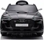 Дитячий електромобіль Audi e-tron 12V чорний з пультом керування Diego