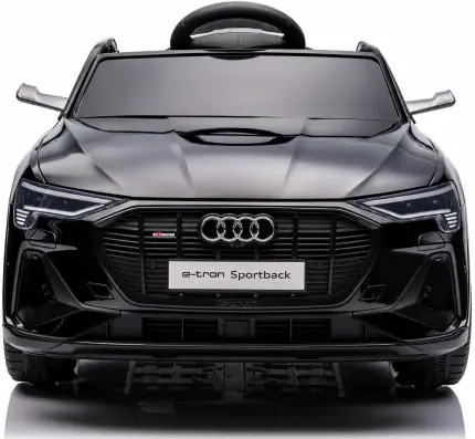 Дитячий електромобіль Audi e-tron 12V чорний з пультом керування Diego