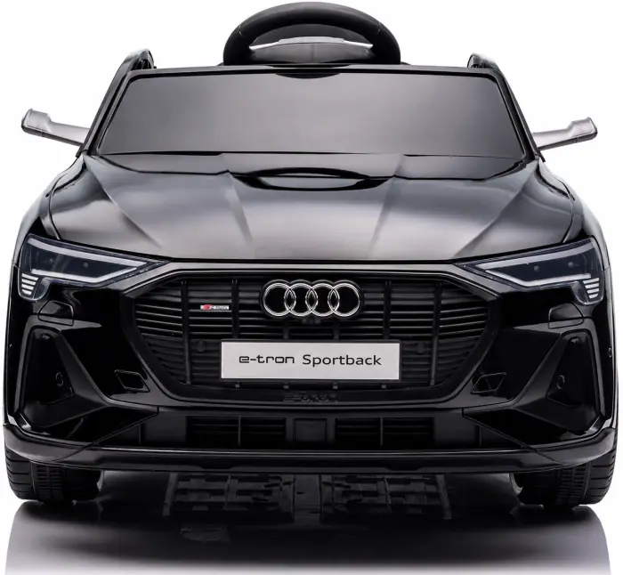Дитячий електромобіль Audi e-tron 12V чорний з пультом керування Diego
