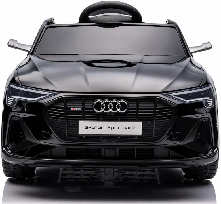 Дитячий електромобіль Audi e-tron 12V чорний з пультом керування Diego