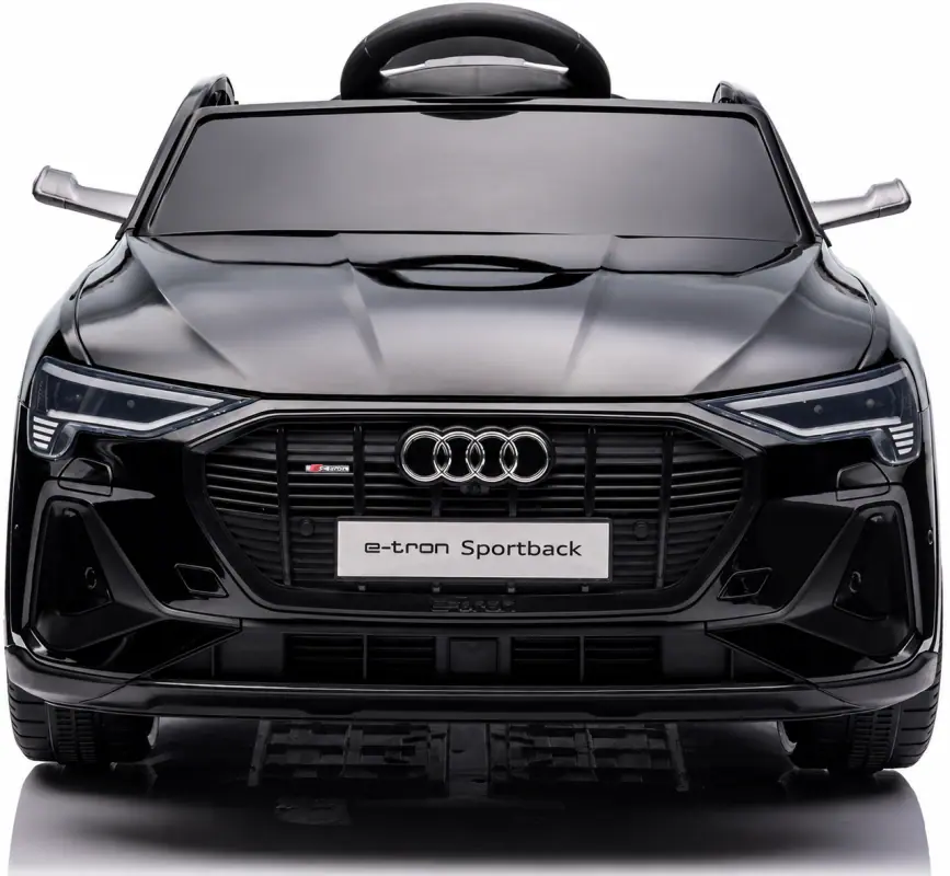 Дитячий електромобіль Audi e-tron 12V чорний з пультом керування Diego