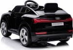 Дитячий електромобіль Audi e-tron 12V чорний з пультом керування Diego – фото 4