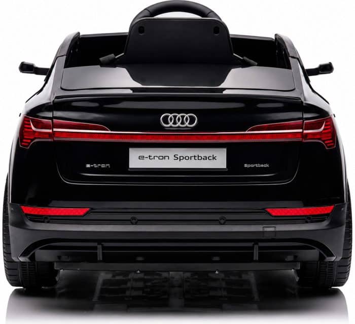 Дитячий електромобіль Audi e-tron 12V чорний з пультом керування Diego – фото 5