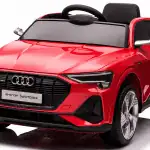 Дитячий електромобіль Audi e-tron 12V червоний з пультом керування Diego