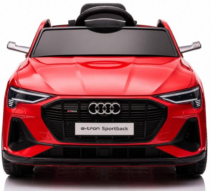 Дитячий електромобіль Audi e-tron 12V червоний з пультом керування Diego – фото 2