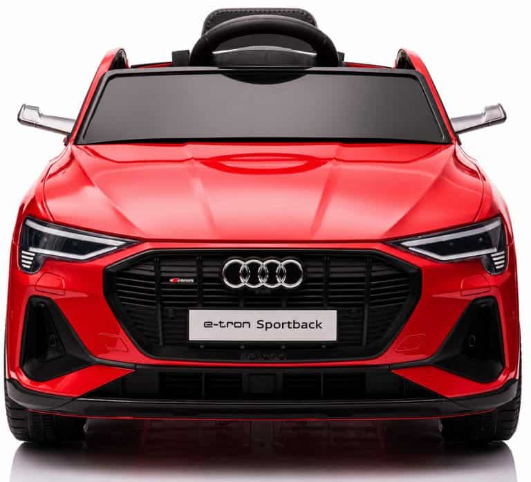 Дитячий електромобіль Audi e-tron 12V червоний з пультом керування Diego – фото 2
