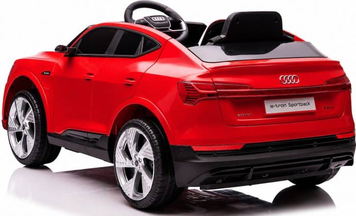 Дитячий електромобіль Audi e-tron 12V червоний з пультом керування Diego – фото 5