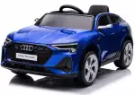Дитячий електромобіль Audi e-tron 12V синій з пультом керування Diego