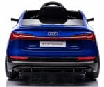 Дитячий електромобіль Audi e-tron 12V синій з пультом керування Diego – фото 3