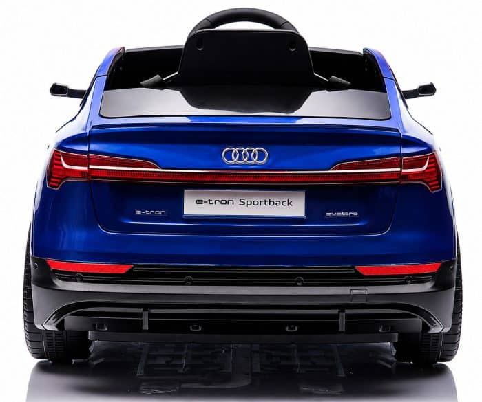 Дитячий електромобіль Audi e-tron 12V синій з пультом керування Diego – фото 3