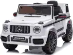 Дитячий електромобіль MERCEDES G63 4×4 12V білий з пультом керування Diego