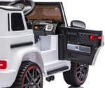 Дитячий електромобіль MERCEDES G63 4×4 12V білий з пультом керування Diego – фото 4
