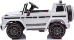 Дитячий електромобіль MERCEDES G63 4×4 12V білий з пультом керування Diego – фото 5