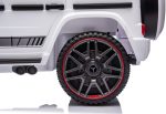 Дитячий електромобіль MERCEDES G63 4×4 12V білий з пультом керування Diego – фото 8