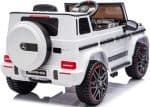 Дитячий електромобіль MERCEDES G63 4×4 12V білий з пультом керування Diego – фото 9