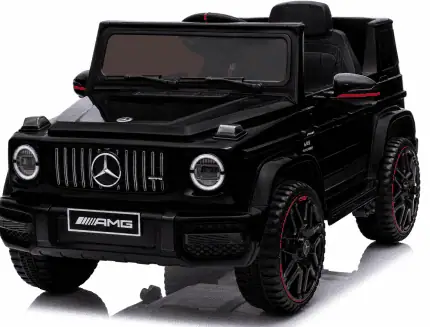 Дитячий електромобіль MERCEDES G63 12V чорний з пультом керування Diego
