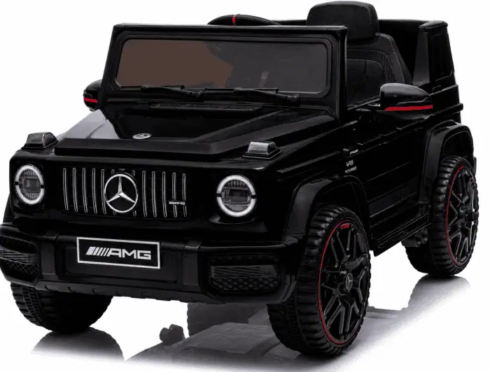 Дитячий електромобіль MERCEDES G63 12V чорний з пультом керування Diego