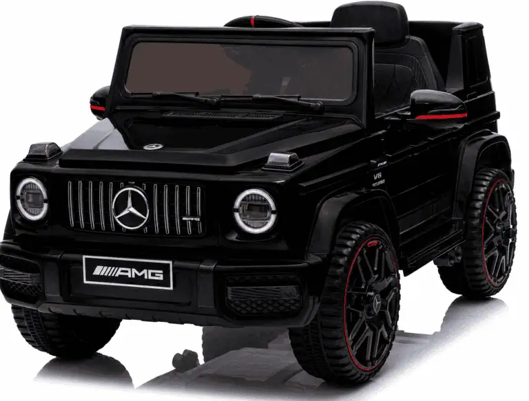 Дитячий електромобіль MERCEDES G63 12V чорний з пультом керування Diego