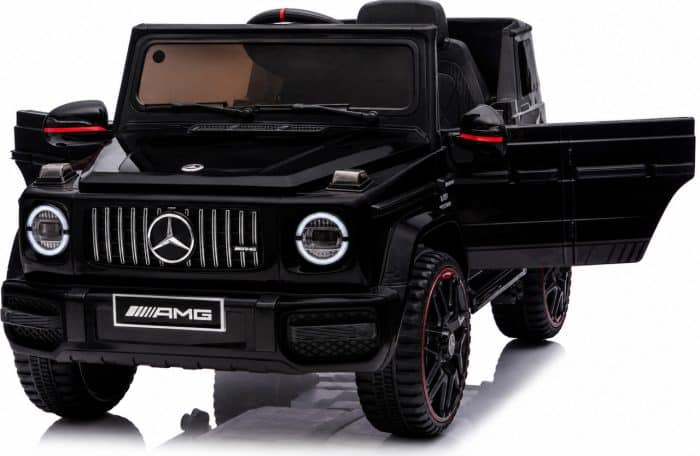 Дитячий електромобіль MERCEDES G63 12V чорний з пультом керування Diego – фото 2