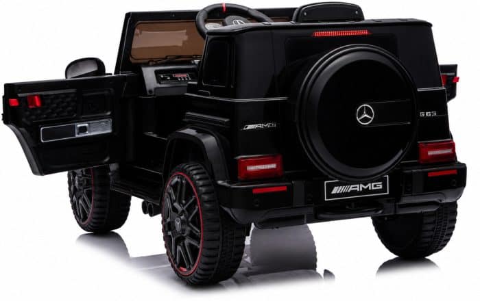 Дитячий електромобіль MERCEDES G63 12V чорний з пультом керування Diego – фото 3