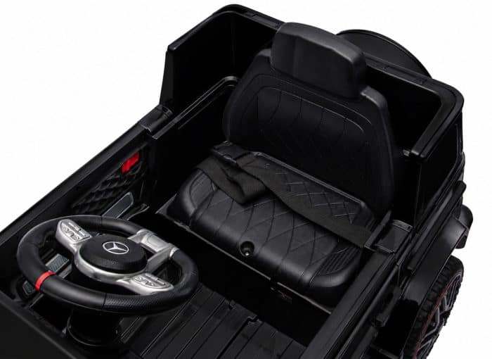 Дитячий електромобіль MERCEDES G63 12V чорний з пультом керування Diego – фото 8