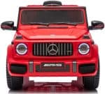 Дитячий електромобіль MERCEDES G63 4×4 12V червоний з пультом керування Diego – фото 2