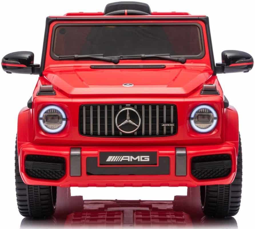 Дитячий електромобіль MERCEDES G63 4×4 12V червоний з пультом керування Diego – фото 2