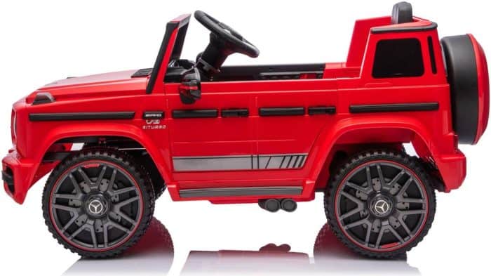 Дитячий електромобіль MERCEDES G63 4×4 12V червоний з пультом керування Diego – фото 3