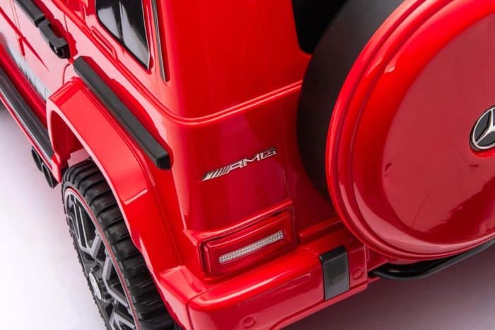 Дитячий електромобіль MERCEDES G63 4×4 12V червоний з пультом керування Diego – фото 10