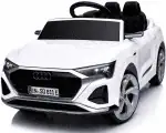 Дитячий електромобіль Audi SQ8 4×4 12V білий з пультом керування Diego