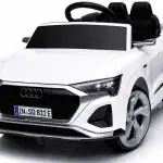 Дитячий електромобіль Audi SQ8 4×4 12V білий з пультом керування Diego
