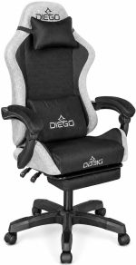 Крісло геймерське DIEGO Fabric X Black – фото 3