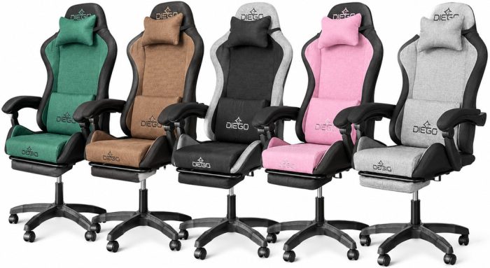 Крісло геймерське DIEGO Fabric X Black – фото 10