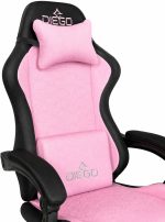 Крісло геймерське DIEGO Fabric X Pink – фото 5