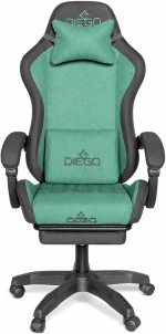 Крісло геймерське DIEGO Fabric X Green – фото 4
