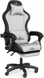 Крісло геймерське DIEGO Fabric X Gray – фото 2