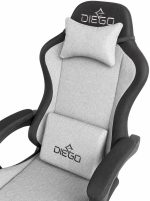 Крісло геймерське DIEGO Fabric X Gray – фото 6