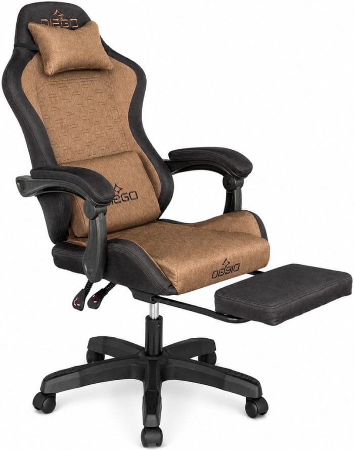 Крісло геймерське DIEGO Fabric X Brown – фото 5