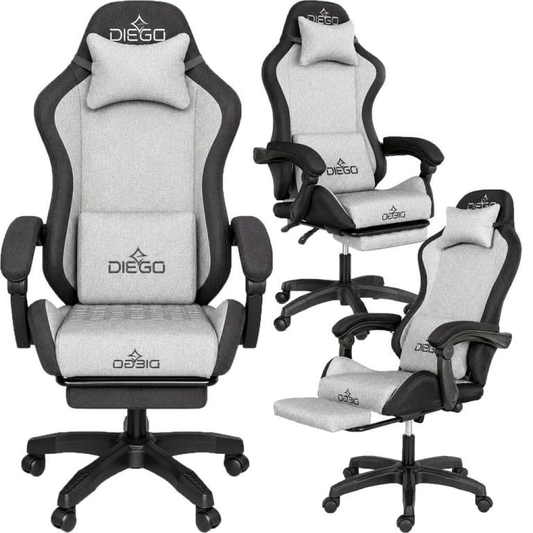 Крісло геймерське DIEGO Fabric X Gray