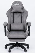 Крісло геймерське DIEGO ALCANTARA PRO Gray – фото 4