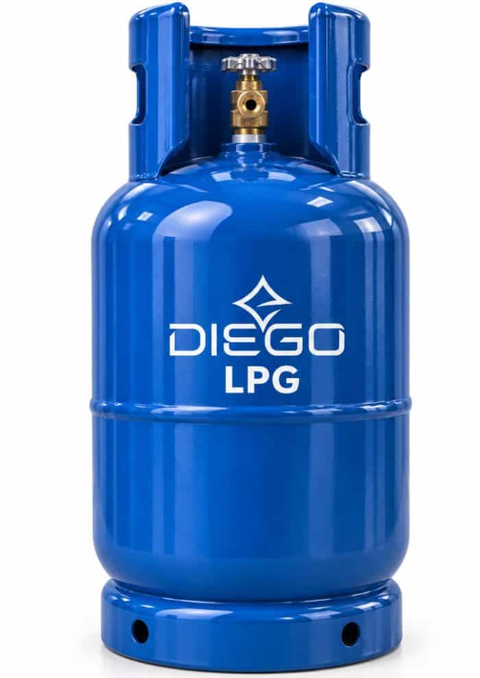 Газовий балон LPG 25л для пропану, бутану та пропан-бутану, сталевий - Зображення 3