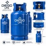 Газовий балон LPG 25л для пропану, бутану та пропан-бутану, сталевий - Зображення 6